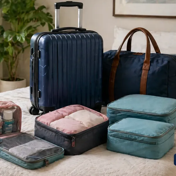 Image Valise cabine, sac de voyage ou organisateurs : quels achats sont vraiment utiles avant de partir ?