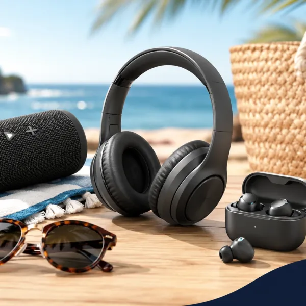 Image Enceinte portable, casque, écouteurs : les achats audio utiles avant l’été