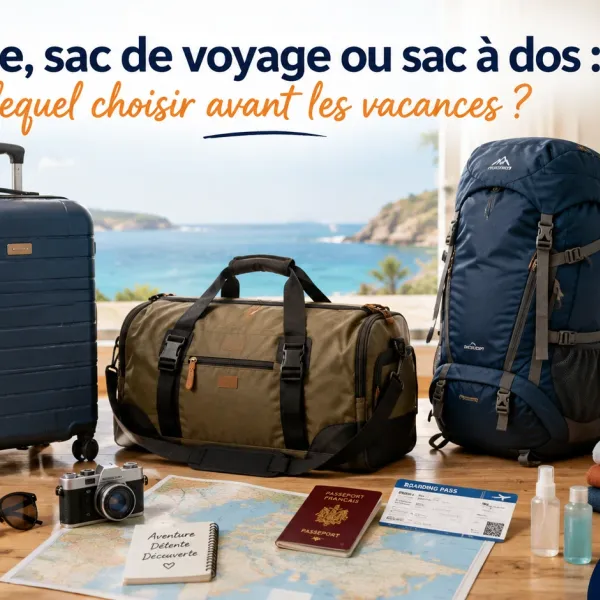 Image Valise, sac de voyage ou sac à dos : lequel choisir avant les vacances ?
