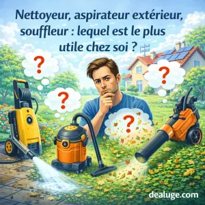 Image Nettoyeur, aspirateur extérieur, souffleur : lequel est le plus utile chez soi ?