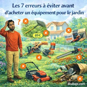 Image Les 7 erreurs à éviter avant d’acheter un équipement pour le jardin