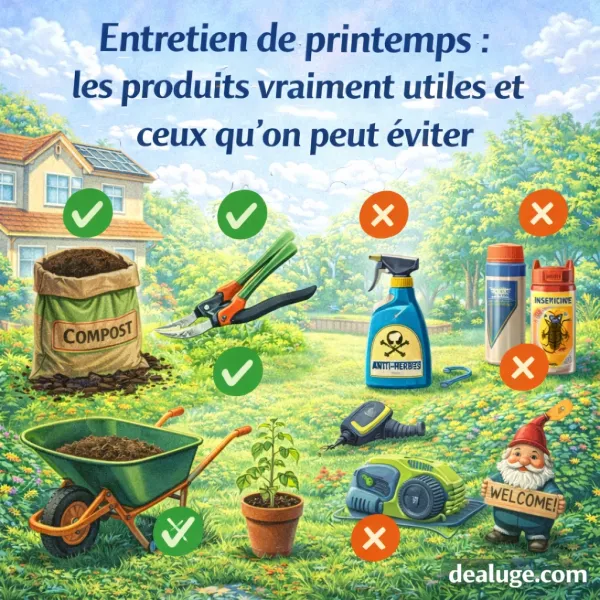 Image Entretien de printemps : les produits vraiment utiles et ceux qu’on peut éviter