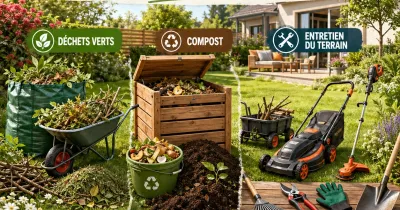 Image Déchets verts, compost, entretien du terrain : ce qu’il faut savoir avant de s’équiper