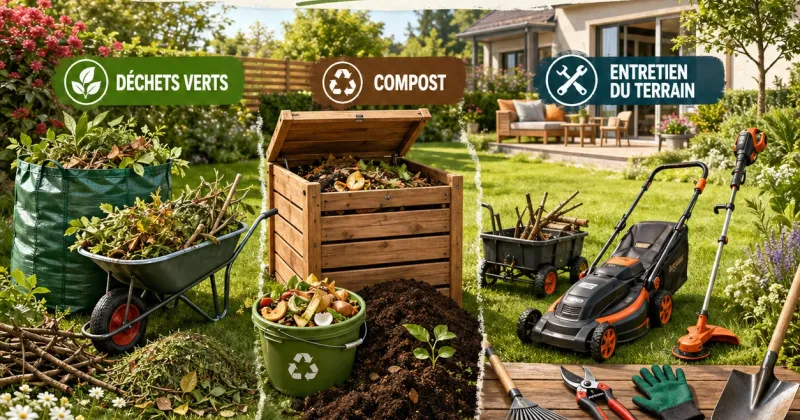 Image Déchets verts, compost, entretien du terrain : ce qu’il faut savoir avant de s’équiper