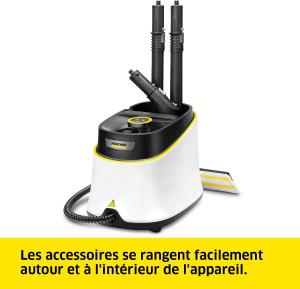 Image Nettoyeur Vapeur Kärcher  SC 3 Deluxe - Kit de Nettoyage de Sol, Buses et Brosse Ronde