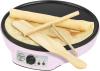 Image Crêpière Electrique Bestron revêtement antiadhésif, 1000 watts - Rose