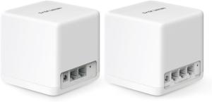 Image Pack 2 Routeurs WiFi 6 Mesh MERCUSYS H1500X TP-Link Halo Plug & Play