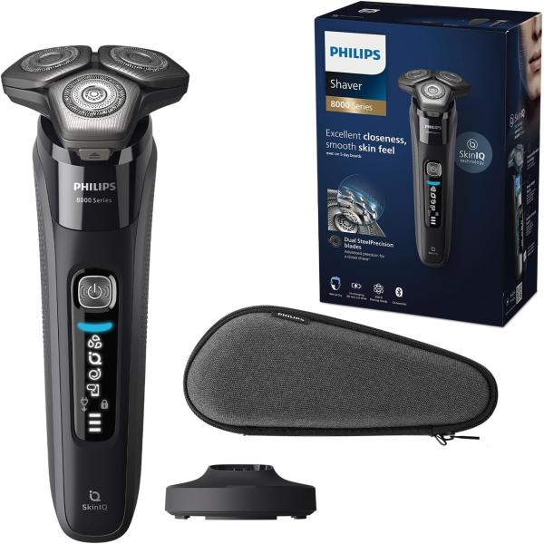 Image Rasoir Electrique Homme Philips S8696/35 Série 8000 SkinIQ Wet & Dry
