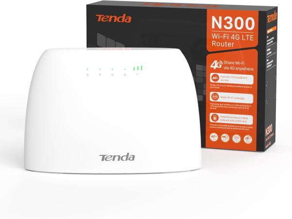 Image Box 4G WIFI Tenda Routeur 4G03 SIM Plug & Play