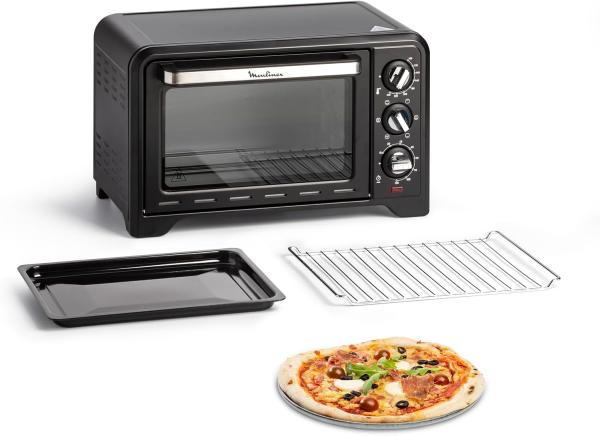 Image Four électrique posable Moulinex OX444810 Optimo - Chaleur tournante - Noir