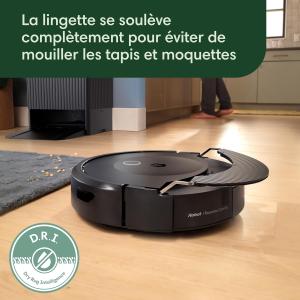 Image Robot Aspirateur Laveur iRobot Roomba Combo 10 Max - 2en1 avec Station - Auto-vidage /Remplissage