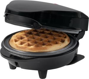 Image Mini gaufrier Bestron AMW500Z Design rétro - Revêtement anti-adhésif - Noir