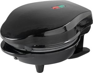 Image Mini gaufrier Bestron AMW500Z Design rétro - Revêtement anti-adhésif - Noir