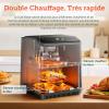 Image Friteuse sans huile COSORI Air Fryer Dual Blaze 6.4L - Chauffage à Air Chaud Tridimensionnelle