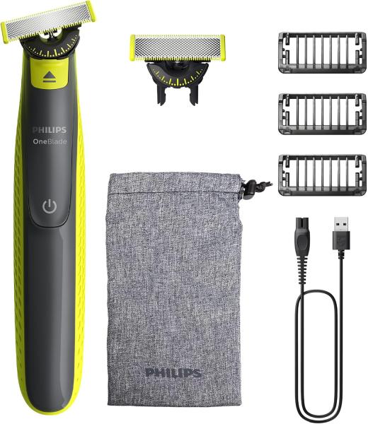 Image Tondeuse Multifonction Philips QP2724/31 OneBlade 360 Authentique + Accesoires