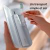 Image Brosse à dents électrique Philips HX3683/33 Sonicare 4100 + W2 Optimal White, Coffret de voyage et Chargeur USB