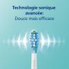 Image Brosse à dents électrique Philips HX9691/02 Sonicare ExpertClean 7500 - Blanc-Or