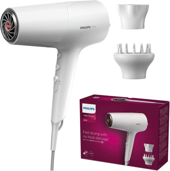 Image Sèche-cheveux Femme Philips BHD500/20 Series 5000 ThermoShield