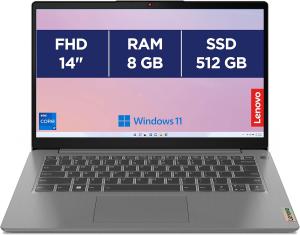 Image PC Portable 14'' FHD Lenovo 14IAU7 IdeaPad 3 (i7, REM 8Go, SSD 512Go, Win 11)
