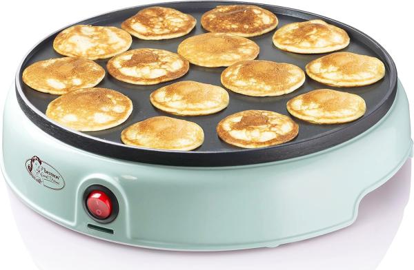 Image Appareil Profiteroles Bestron APFM700SDM - design rétro - 800 Watts - Coloris Menthe Vert