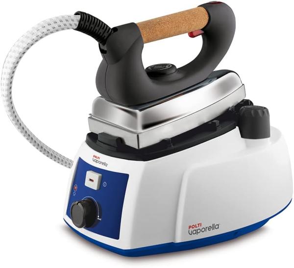 Image Centrale Vapeur Polti Vaporella 515 Pro avec Chaudière, 3,5 bar, jusqu'à 90 g/min, 1750 W, Blanc/Bleu