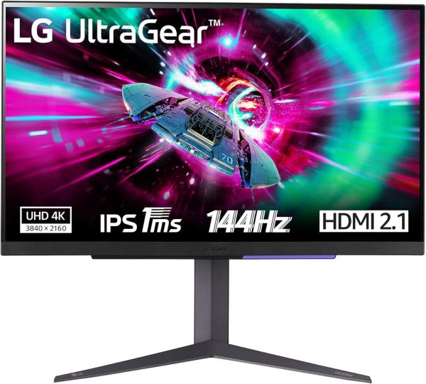 Image Ecran PC Gamer 27" UHD 4K LG UltraGear™ 27GR93U-B - 1ms GtG 144Hz, DisplayHDR™400