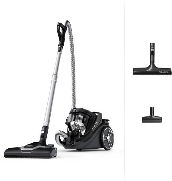 Image Aspirateur sans sac Rowenta RO7935EA Silence Force Cyclonic Effitech - Silencieux 59 dB(A)