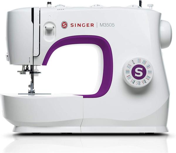 Image Machine à Coudre Professionnelle Singer M3505 Electrique - Blanc