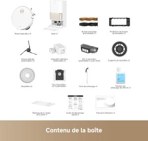 Image Robot Aspirateur Laveur DREAME L50 Pro Ultra - Navigation à 360°, Aspiration 19 500 Pa