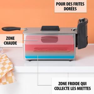 Image Friteuse A Huile Tristar R-6946 - Capacité de 3L, 2000W, Thermostat Réglable