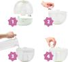 Image Humidificateur d'air à Vapeur Froide Badabulle BABYMOOV BABYMOOV - 2 en 1 Veilleuse Multicolore