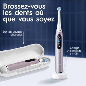 Image Brosse À Dents Électrique Oral-B iO Series 9 - Édition Spéciale Rose Quartz