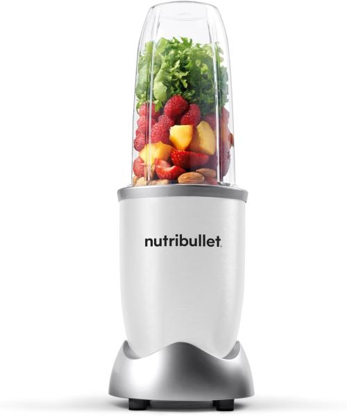 Image Mixeur nutribullet NB904W Pro 900 Watt Électrique, Hachoir, verre de 700 ml - Blanc