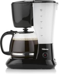 Image Cafetière électrique Tristar CM-1245 - 750W - Verseuse en verre de 1,25 L – pour 10-12 tasses