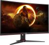 Image Écran PC gamer incurvé 27" QHD AOC CQ27G2U -  FreeSync - 1 ms, 144 Hz, 2560x1440 - noir/rouge
