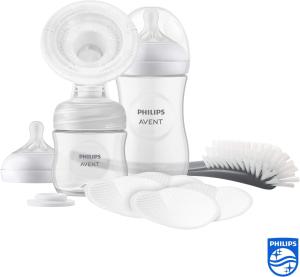 Image Kit Tire-lait manuel Philips SCD430/60 Avent allaitement - biberons de 260 ml et 125 ml, sans BPA