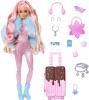 Image Pack Poupée Barbie HPB16 Extra Fly Voyage  avec Tenue et accessoires