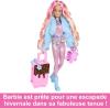 Image Pack Poupée Barbie HPB16 Extra Fly Voyage  avec Tenue et accessoires