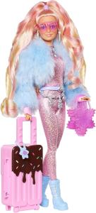 Image Pack Poupée Barbie HPB16 Extra Fly Voyage  avec Tenue et accessoires