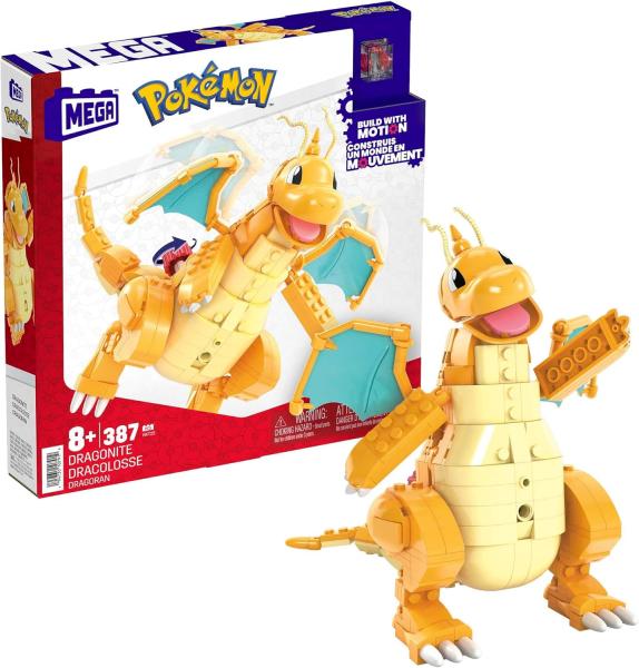Image Coffret Dracolosse de 388 pièces MEGA HKT25 Pokémon - Jouet de Construction