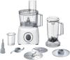 Image Robot de Cuisine Bosch Electroménager MCM3200W MultiTalent - 2 vitesses + fonction pulse, Blanc/Gris
