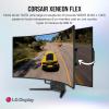 Image Écran PC Gaming 45" WQHD OLED CorsairFlex 45WQHD240 XENEON - 240 Hz, 0,03 ms - Mode Plat ou Incurvé