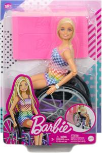 Image Poupée Barbie HJT13 Fashionistas et Son Fauteuil Roulant et Rampe + Accessoires