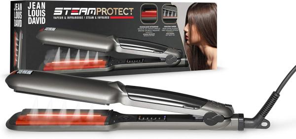 Image Lisseur Cheveux Femme à Vapeur Infrarouge Jld 39968 - JEAN LOUIS DAVID Steam Protect