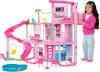 Image Coffret Barbie HMX10 Maison de Rêve Poupée Mannequin + Piscine, Toboggan, et Ascenseur, 75Accessoires