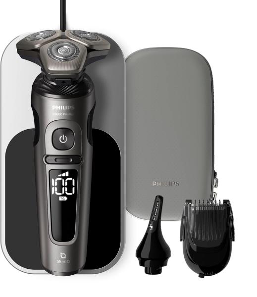 Image Rasoir électrique Homme Philips SP9871/22 Series 9000 Prestige, SkinIQ - Système de rasage Lift & Cut