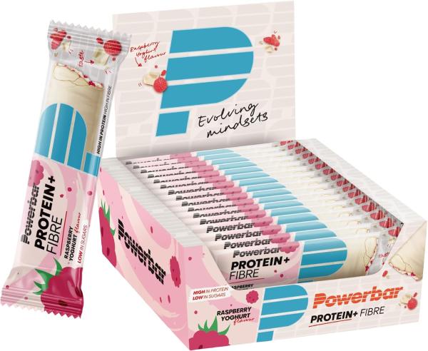 Image Pack 16x35g Powerbar Yaourt à la framboise Protein Plus Fibre