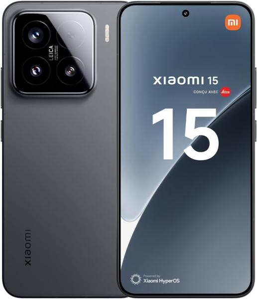Image Smartphone Xiaomi 15 - RAM 12+256Go Stockage - APN Leica 50MP - 5240mAh, HyperCharge 90W, HyperAI