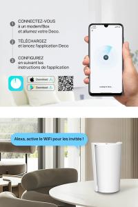 Image Routeur 5G TP-Link Deco X3000-5G Mesh - Modem 5G, Déverrouillé Compatible Toute SIM