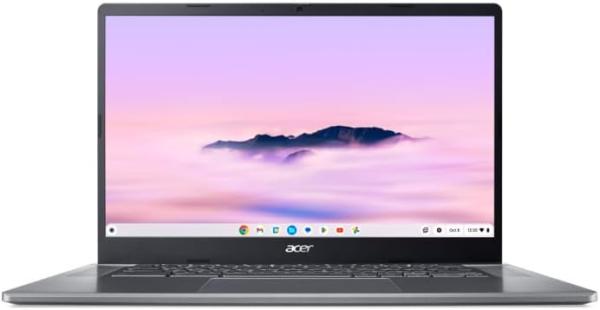Image PC Portable 15.6" FHD ACER CB515-2H-30U9 Chromebook Plus 515 (i3, RAM 8Go, SSD 128Go - Chrome OS - Gris - AZERTY